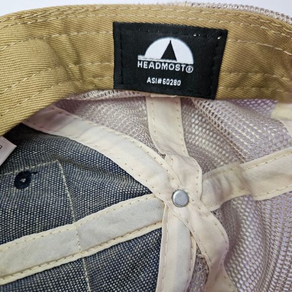 Judith March Headmost Texas Embroidered Patch Trucker Hat In Distressed Denim - Picture 4 of 11